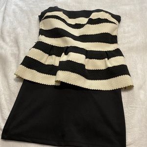 Vintage strapless dress